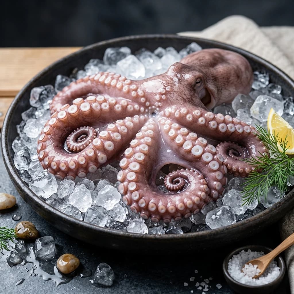 Frozen Octopus Whole Short Leg